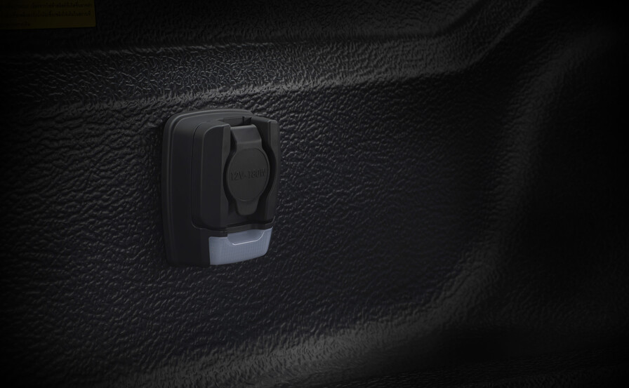 Isuzu D-MAX Zubehoer Funktion Laderaumsteckdose